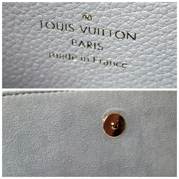Louis Vuitton Lily WOC Wallet On Chain Blue Hour Monogram Empreinte Shoulder Bag - Picture 13 of 14